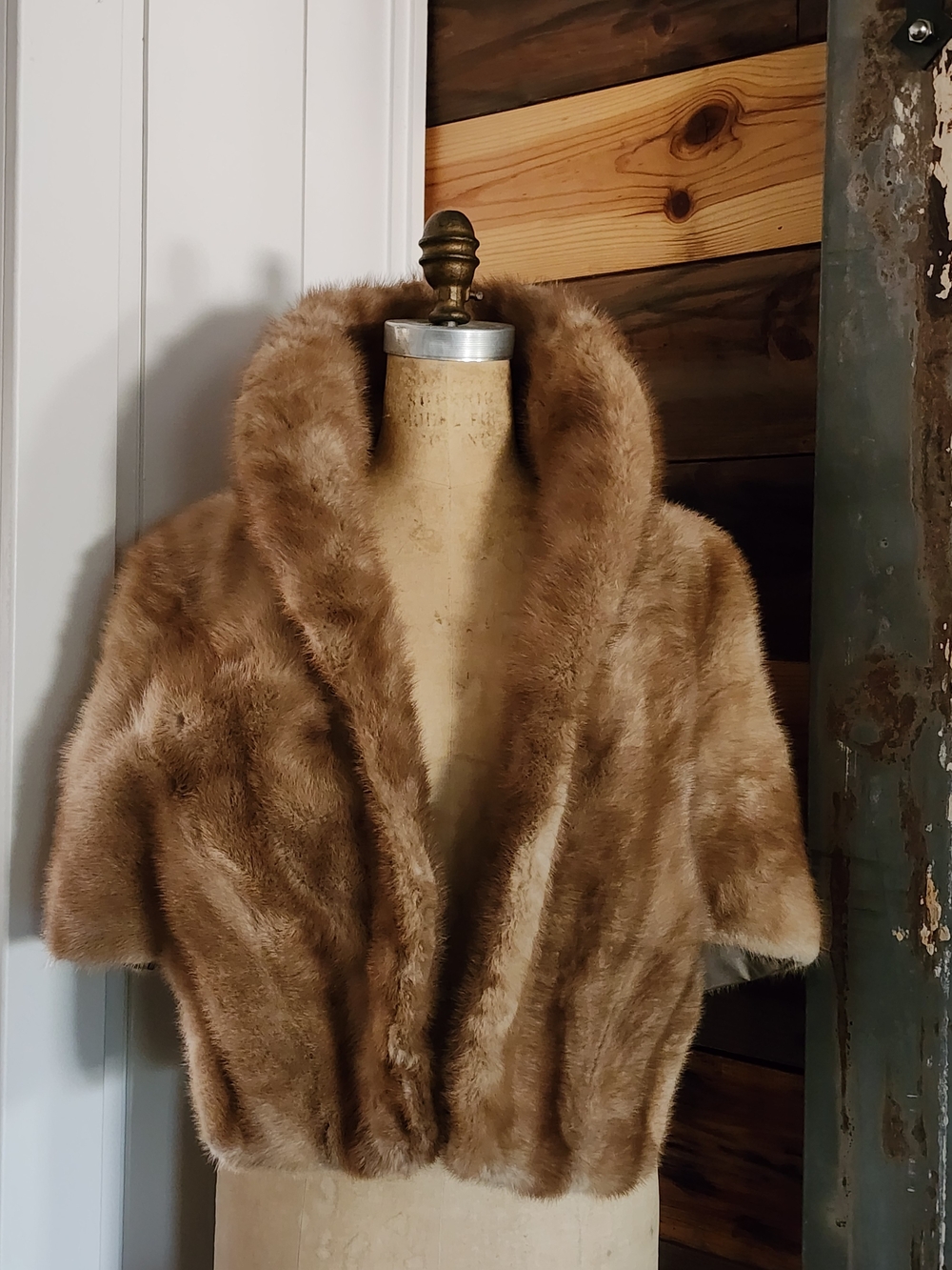 Vintage 1960's Mink Stole - Picture 1 of 3